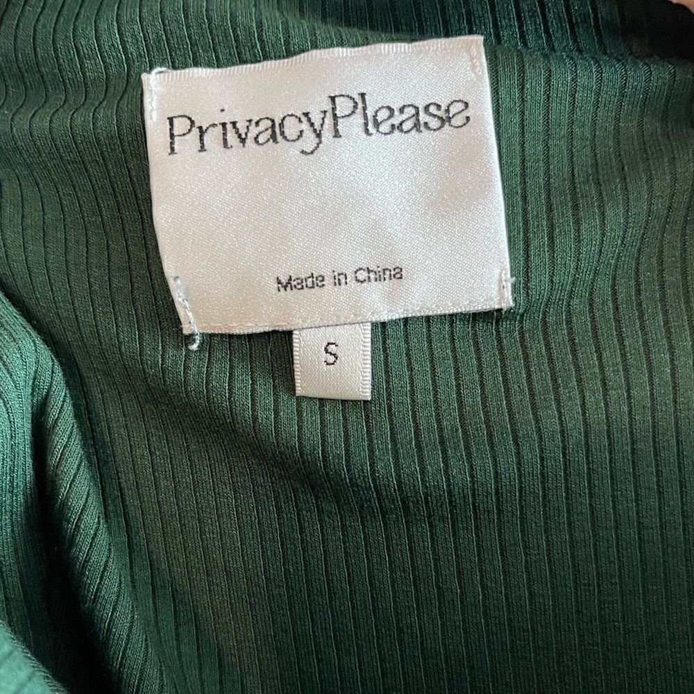 Privacy Please Silas Mini Dress in Green | SZ S - Picture 10 of 10